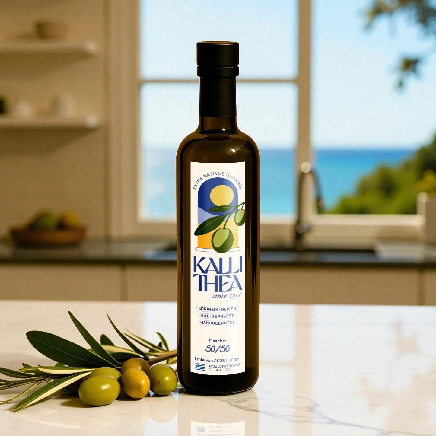 Signature Extra Natives Bio Olivenöl Taste Kallithea